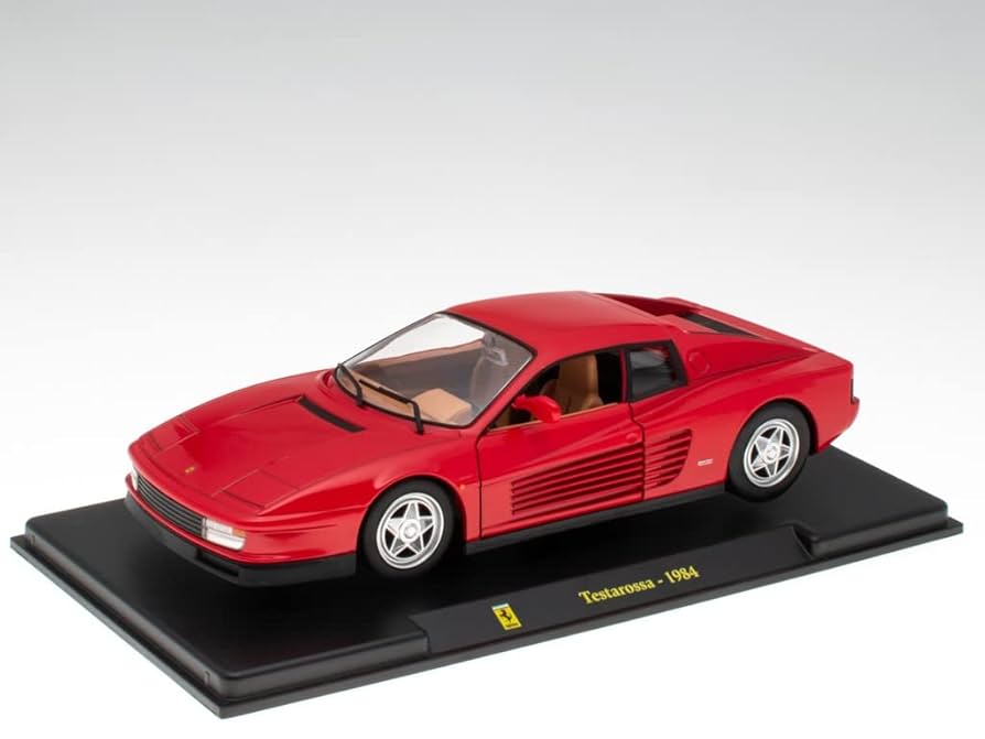 ミニカー Ferrari Testarossa 1984 BURAGO 1/24 Ferrari Testarossa 1984 Italia`90 1990 World Cup
